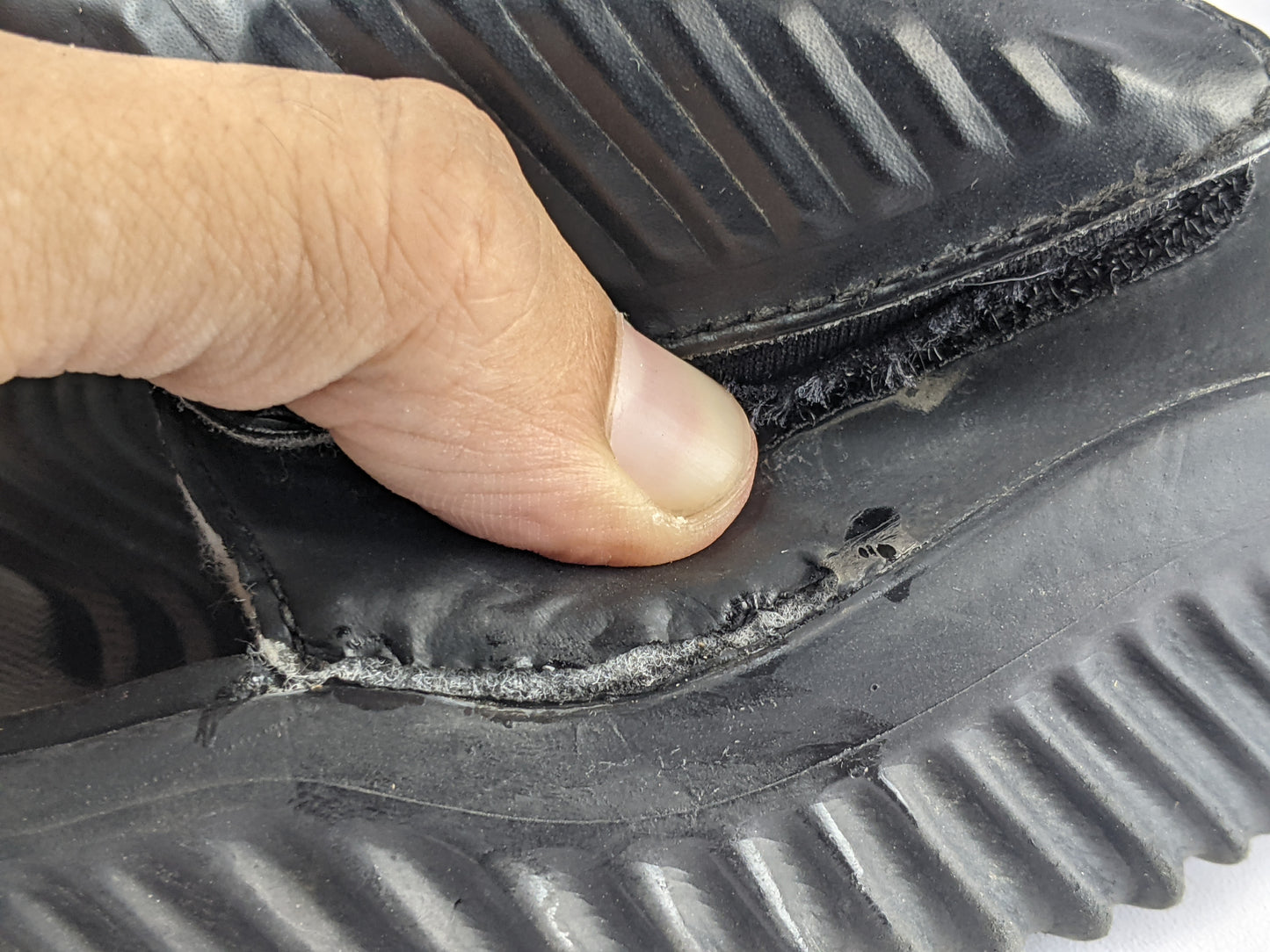 adidas Alphabounce Basketball Slides 'Core Black' (Slightly Damaged)