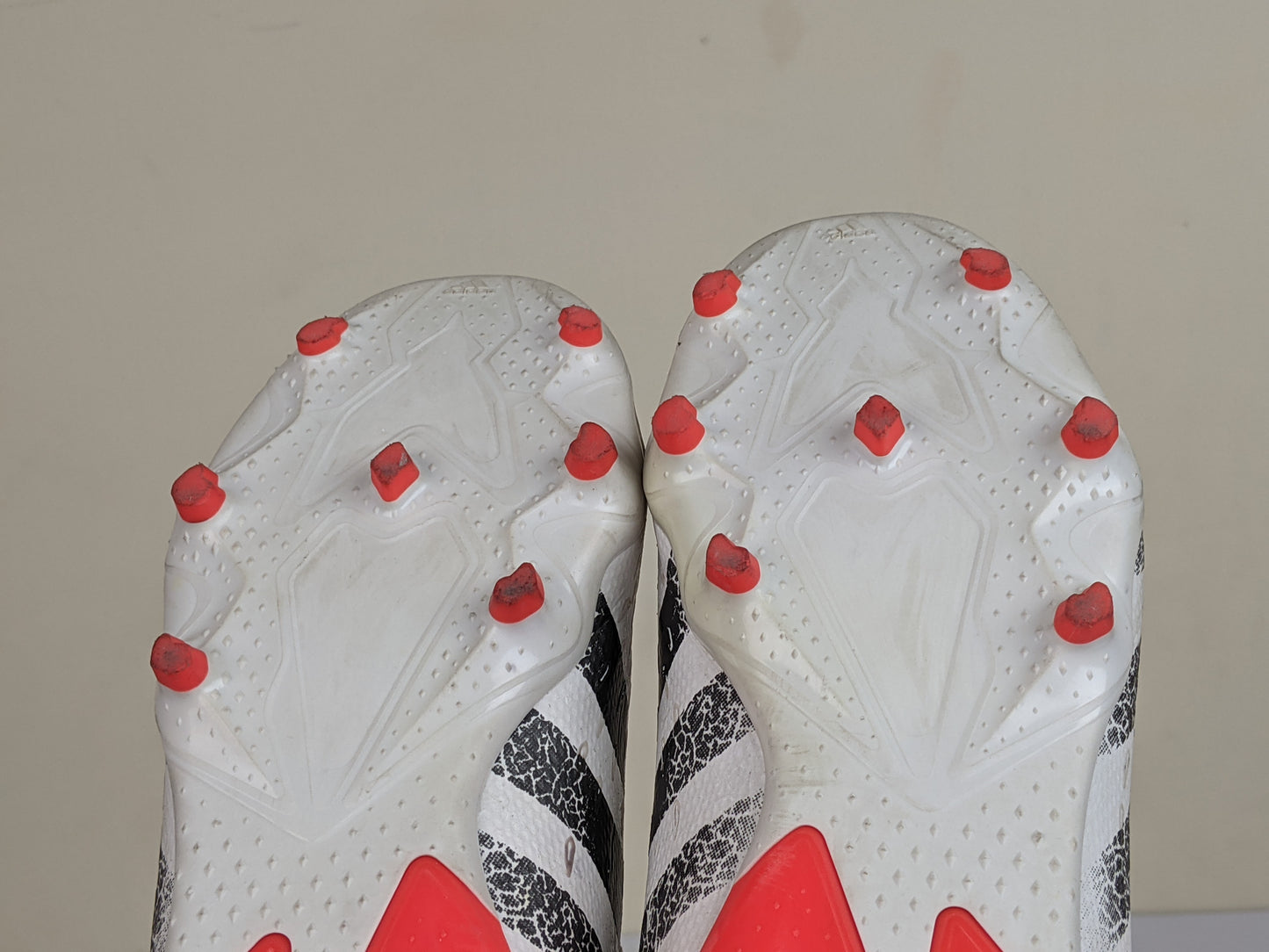 adidas Predator Freak .3 FG WhiteSpark - Footwear White/Iron Metal/Solar Red Kids