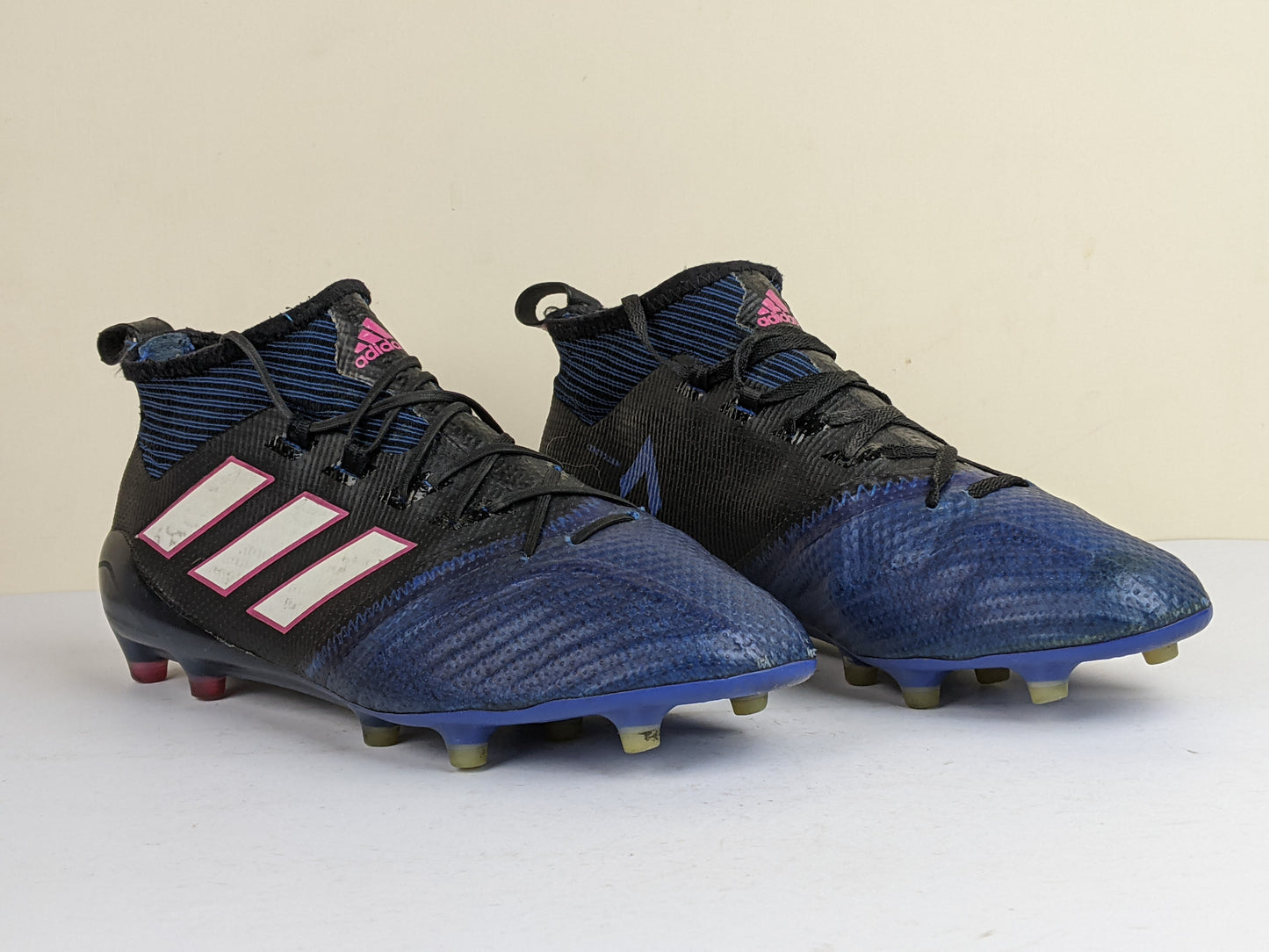 adidas ACE 17.1 Primeknit FG/AG Blue Blast - Core Black/Feather White/Blue