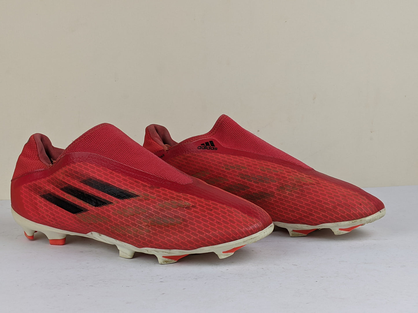 adidas X Speedflow .3 Laceless FG Meteorite - Red/Core Black/Solar Red