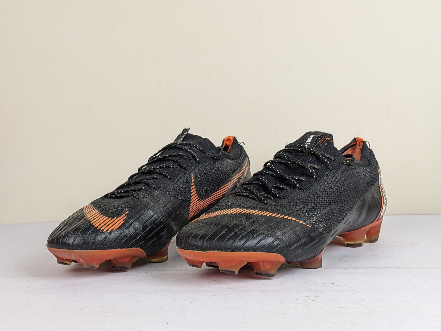 Nike Mercurial Vapor 12 Elite FG - Black/Total Orange/White