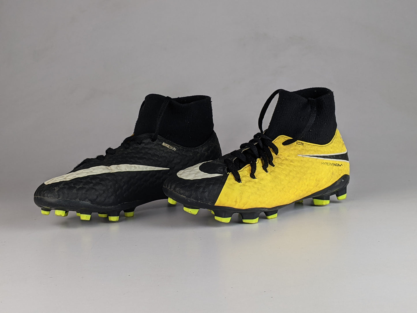 Nike Hypervenom Phelon III DF FG 'Yellow/Black