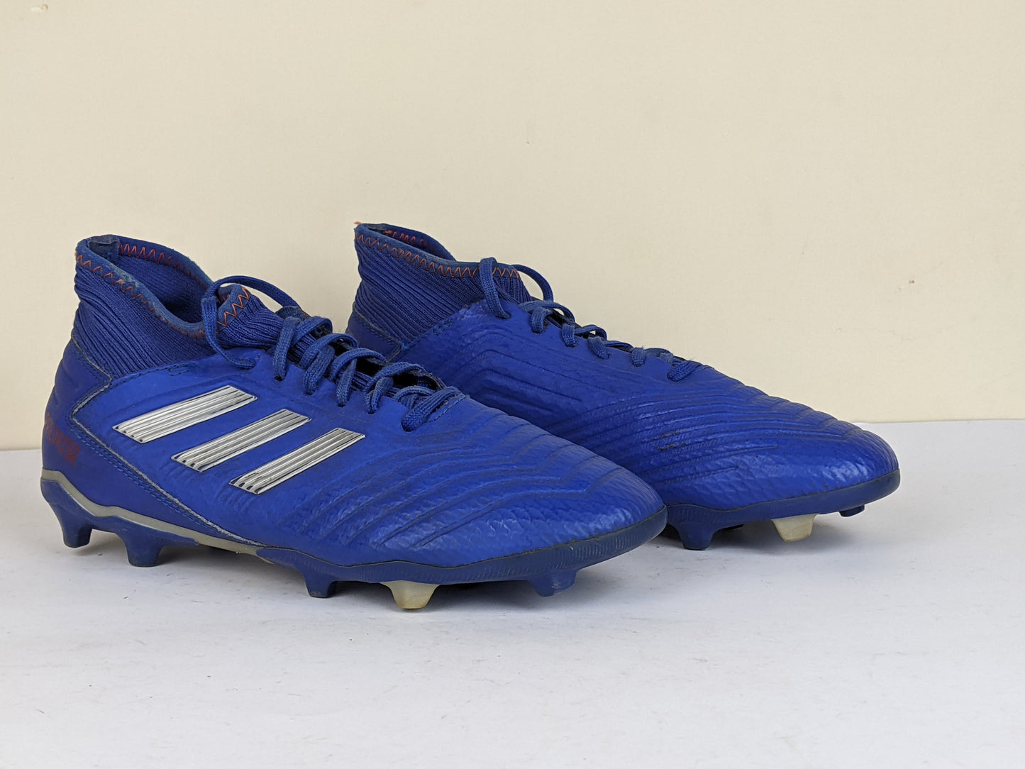 adidas Predator 19.3 FG/AG Exhibit - Bold Blue/Silver Metallic/Action Red