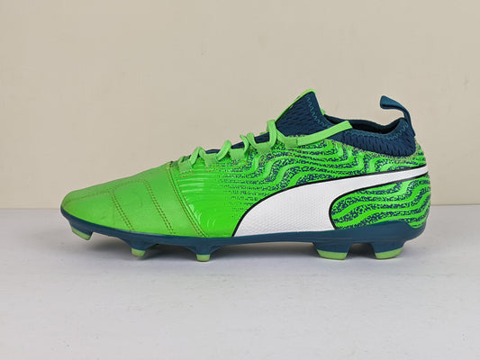 PUMA One 18.3 FG Frenzy Pack - Deep Lagoon/Green