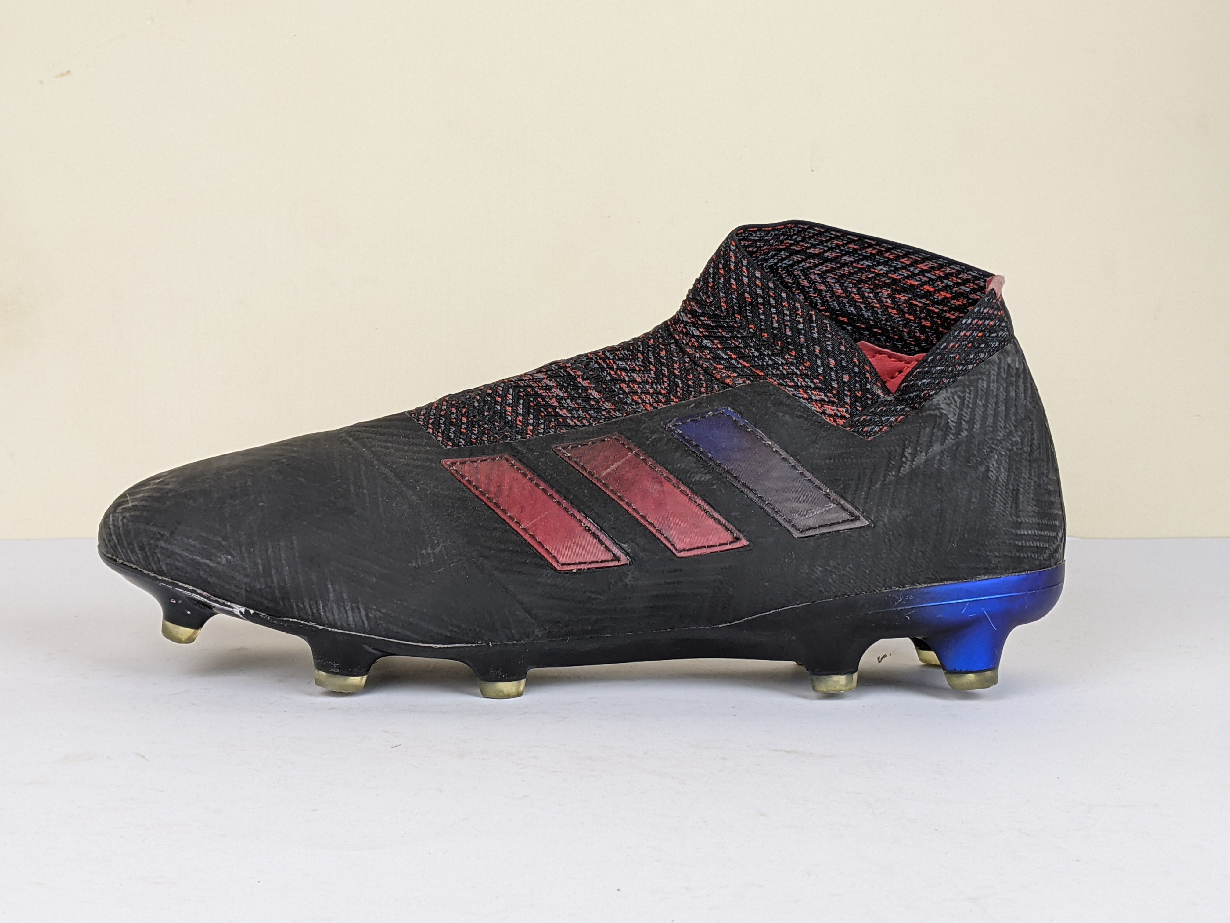 Adidas nemeziz blue and black best sale