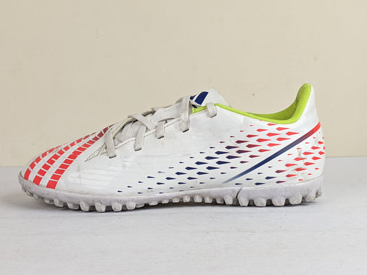 adidas Predator Edge .4 TF Al Rihla - Footwear White/Solar Yellow/Power Blue