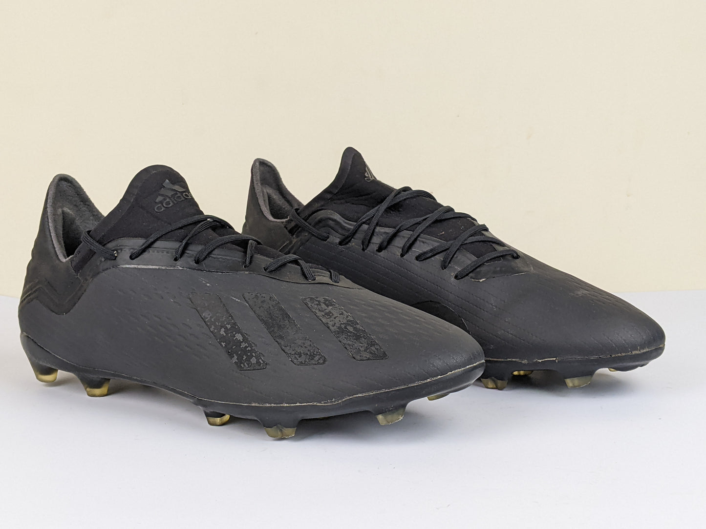 adidas X 18.2 FG/AG Shadow Mode - Core Black/Footwear White