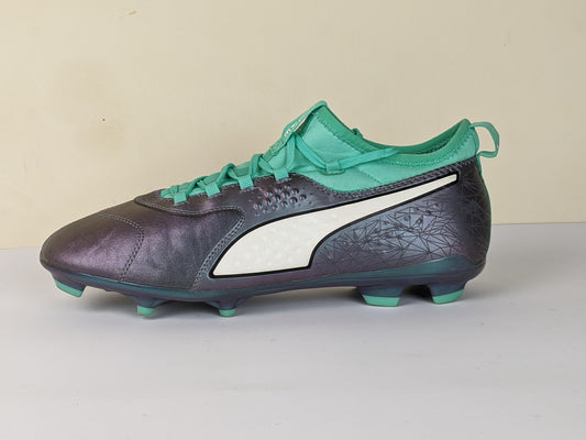 Puma One 3 FG 'Silver/Green