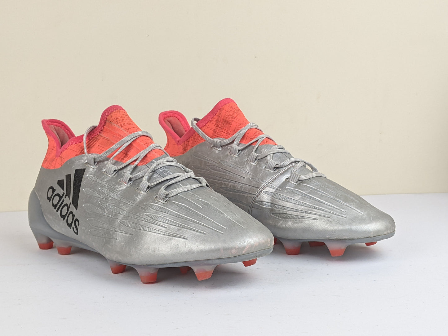 adidas X 16.1 FG/AG Mercury Silver Metallic/Core Black/Solar Red