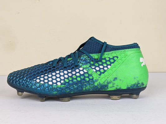 PUMA Future 18.2 Netfit FG/AG Frenzy Pack - Deep Lagoon/Green