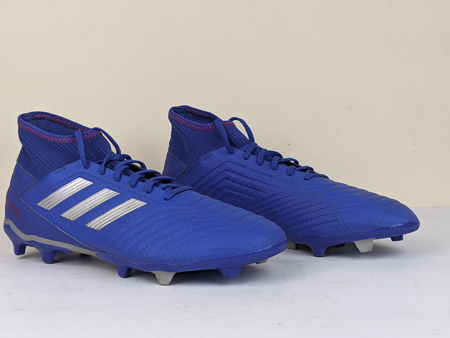 adidas Predator 19.3 FG/AG Exhibit - Bold Blue/Silver Metallic/Action Red