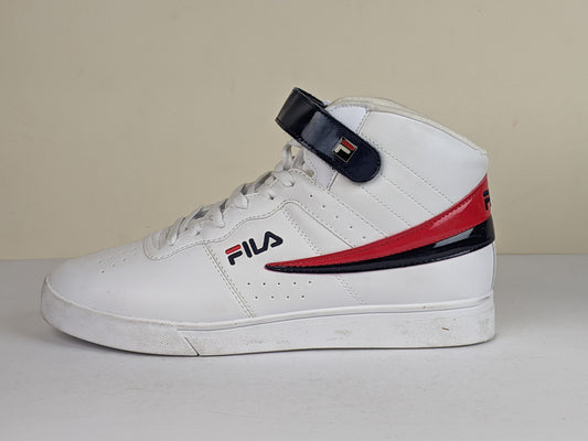 FILA Vulc 13 Patent Flag 'White/Navy/Red