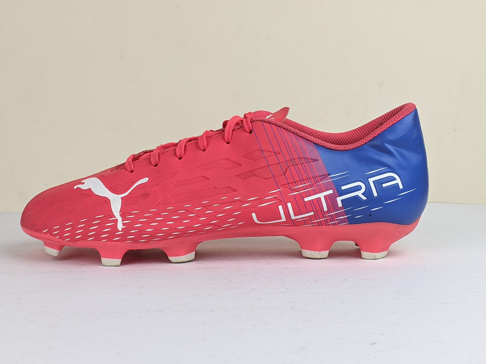 PUMA Ultra 4.3 FG/AG Faster Football - Sunblaze/PUMA White