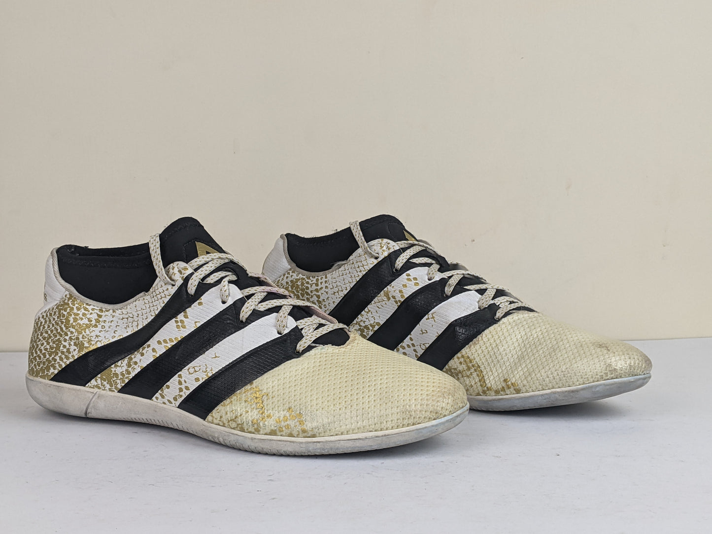 adidas Ace 16.3 Primemesh IN 'White/Gold