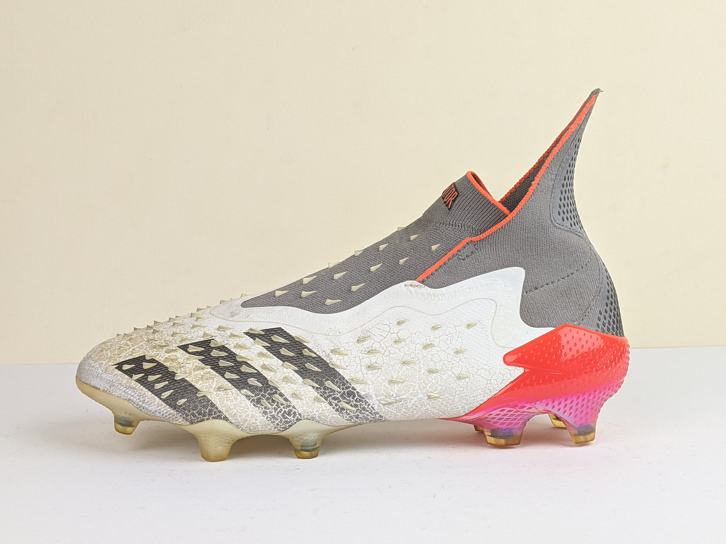 adidas Predator Freak + FG 'Demonskin - White Solar Red'