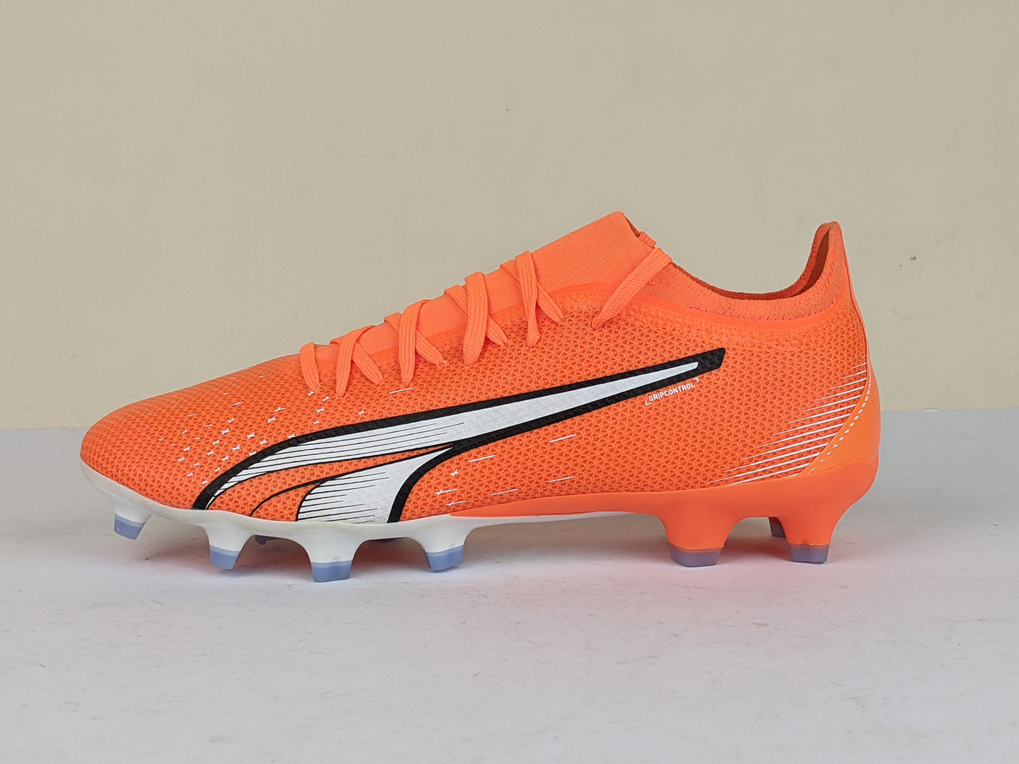 PUMA Ultra Match FG/AG Supercharge - Ultra Orange/PUMA White/Blue Glimmer (Brand New)