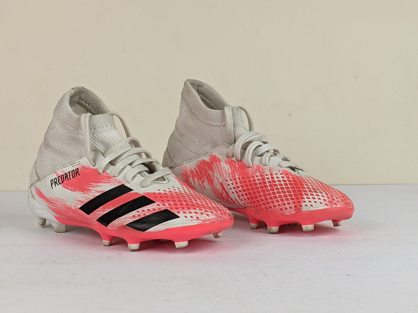 adidas Predator 20.3 FG/AG Uniforia - Footwear White/Core Black/Pop Kids