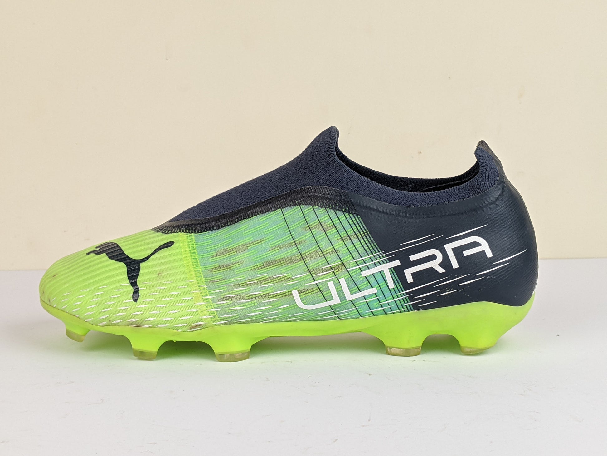 PUMA Ultra 3.3 FG/AG Under The Lights - Green Glare/Elektro Aqua/Spellbound Kids