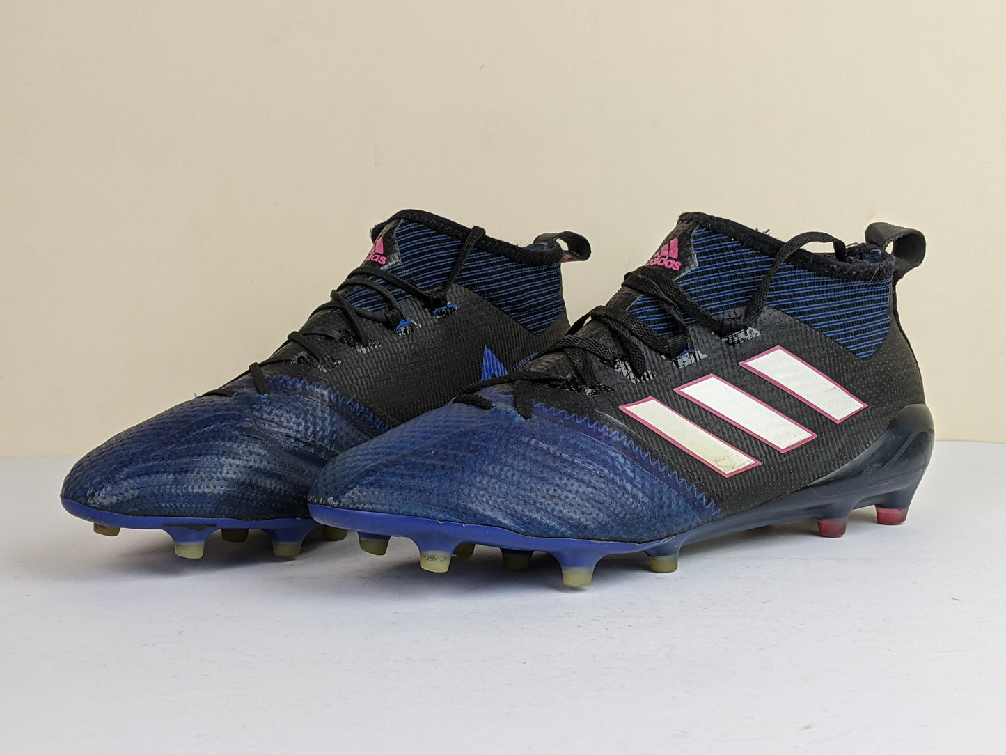 adidas ACE 17.1 Primeknit FG/AG Blue Blast - Core Black/Feather White/Blue