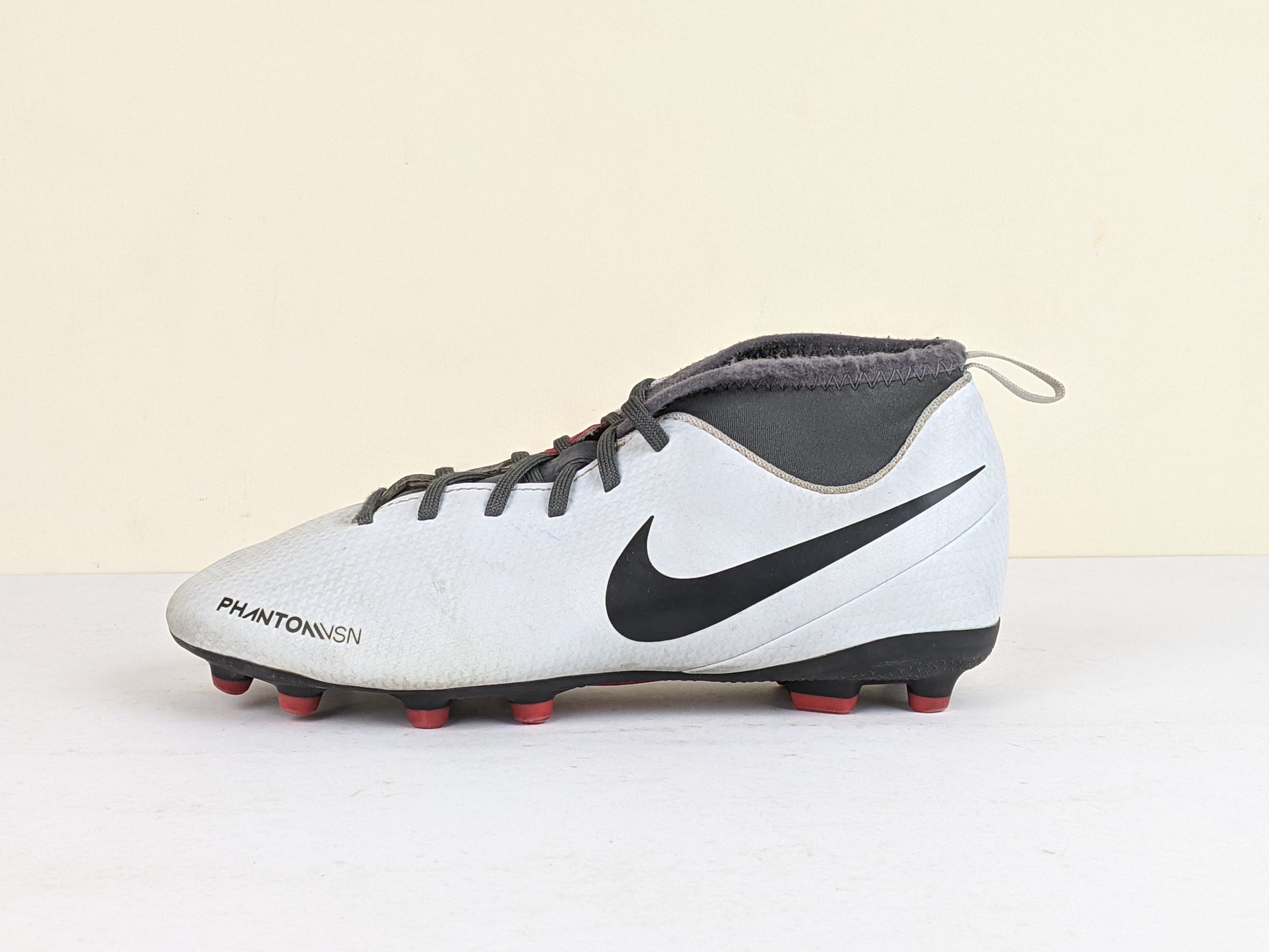 Nike Jr Phantom VSN Club FG 'Grey/Red