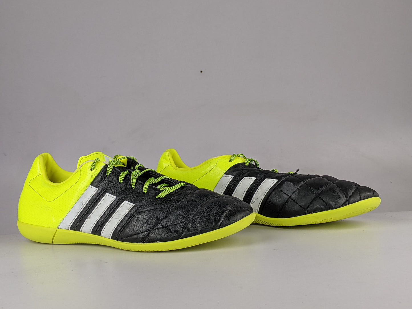 adidas Ace 15.3 IN 'Black/Green' (Slightly Damaged)