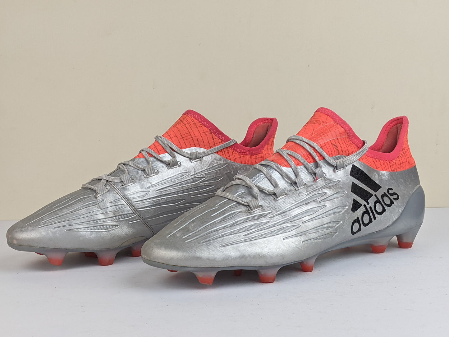 adidas X 16.1 FG/AG Mercury Silver Metallic/Core Black/Solar Red