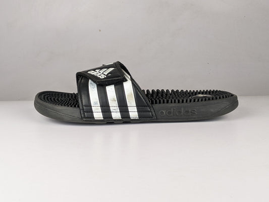 adidas Adissage Slides 'Black/White