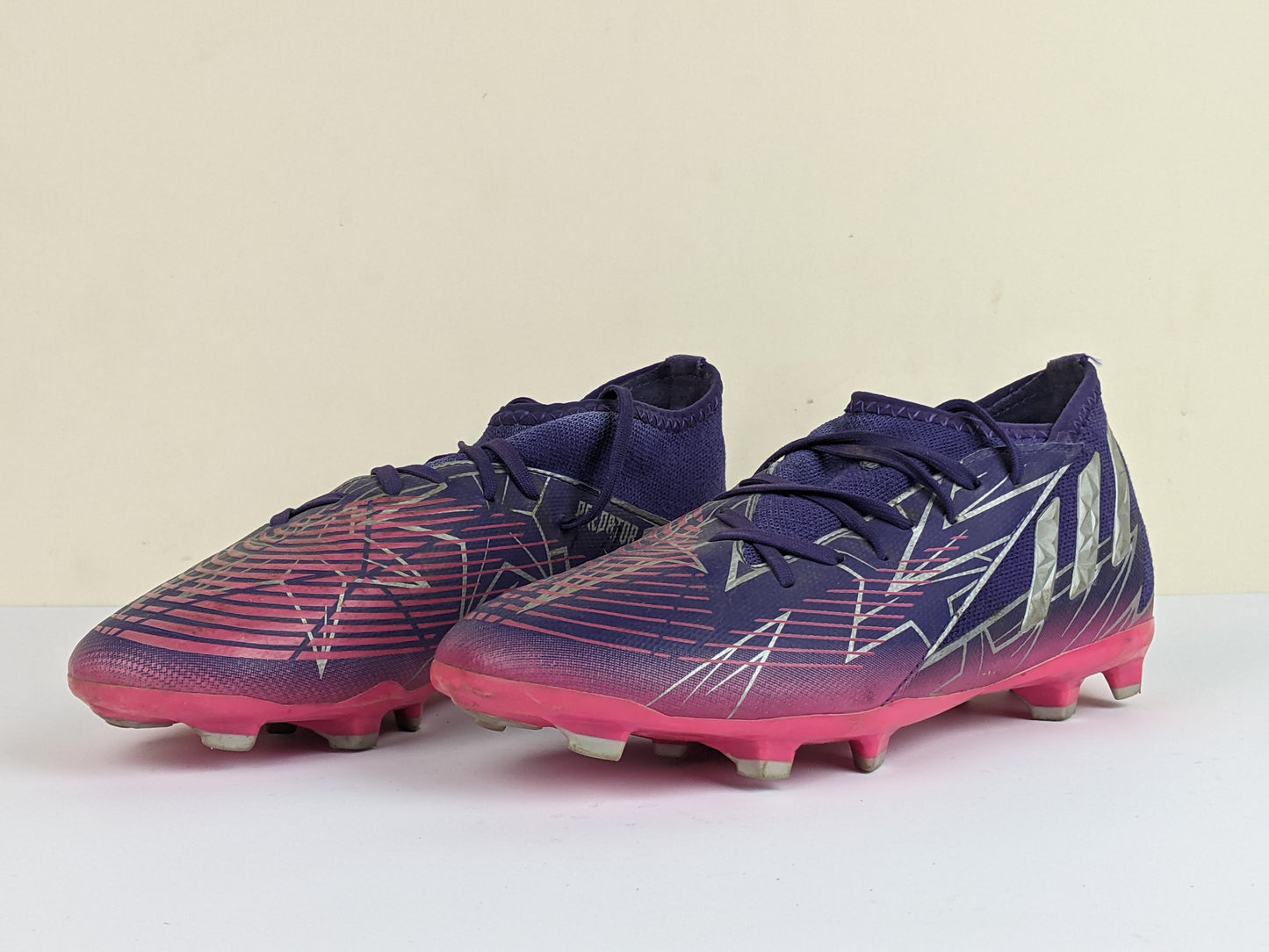 adidas Predator Edge .3 FG Champions Code - Team College Purple/Silver Metallic/Shock Pink Kids