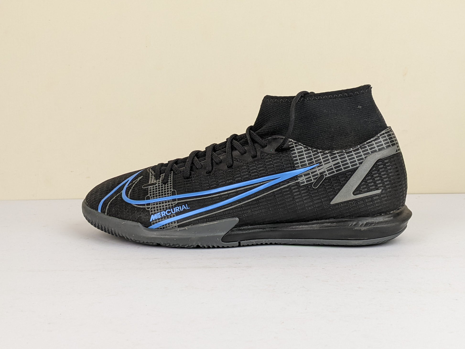 Nike Mercurial Superfly 8 Academy IC Renew - Black/Iron Grey