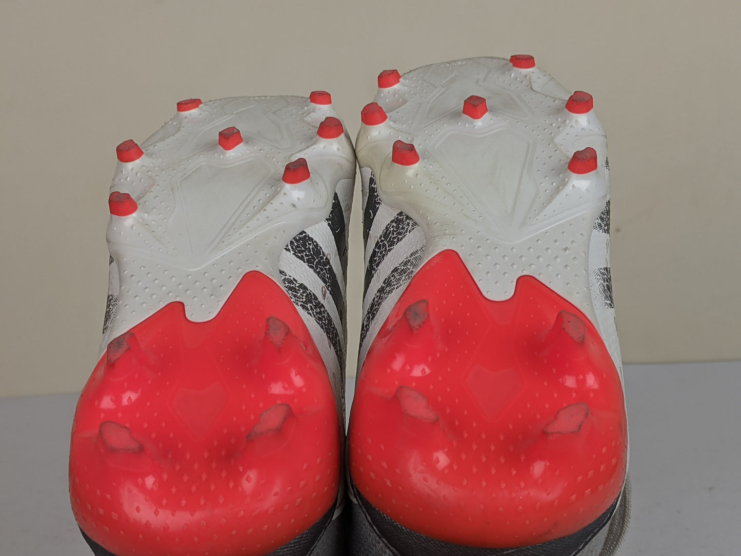 adidas Predator Freak .3 FG WhiteSpark - Footwear White/Iron Metal/Solar Red Kids