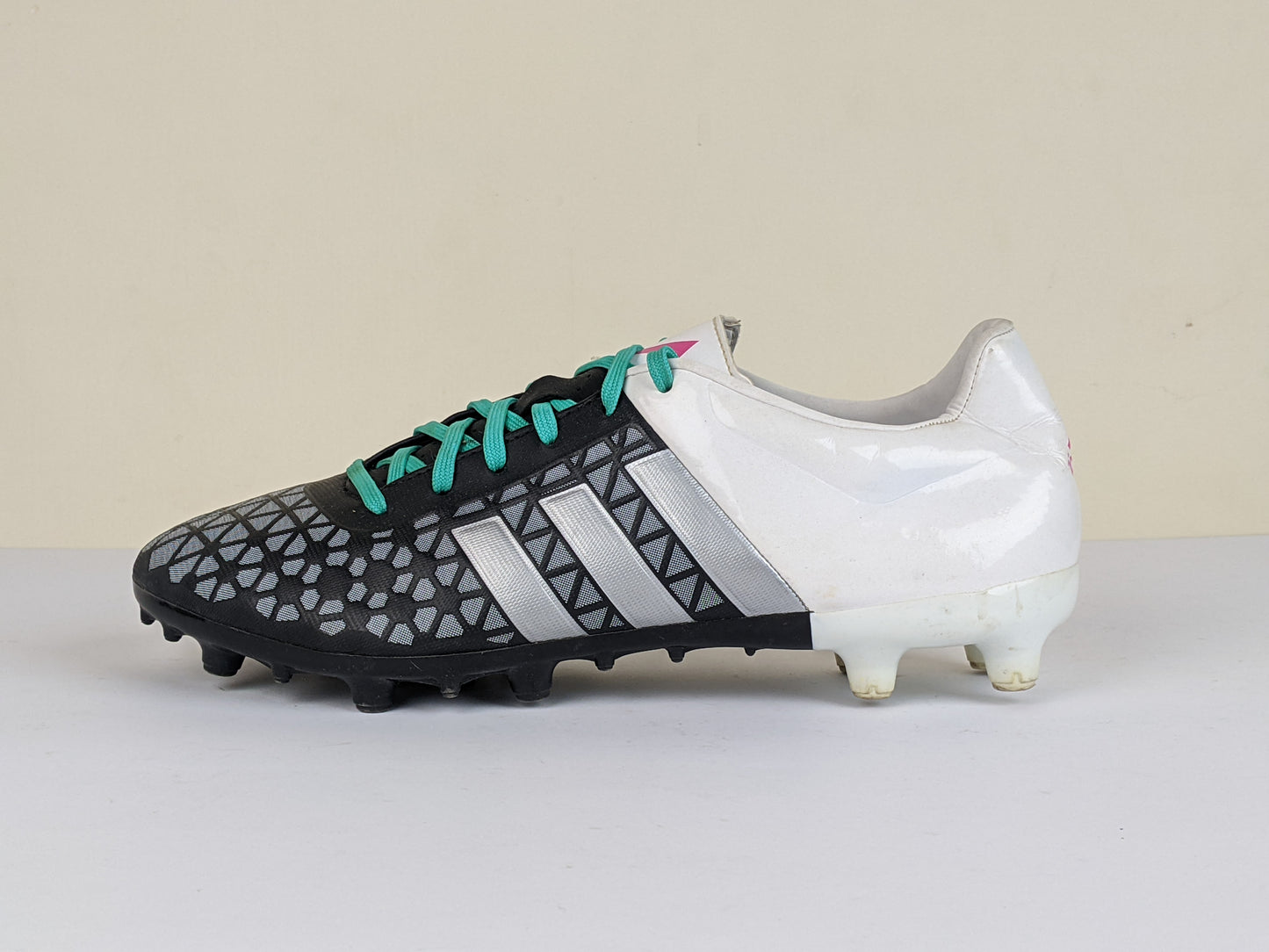 adidas Ace 15.3 FG/AG Core Black/Matte Silver/White