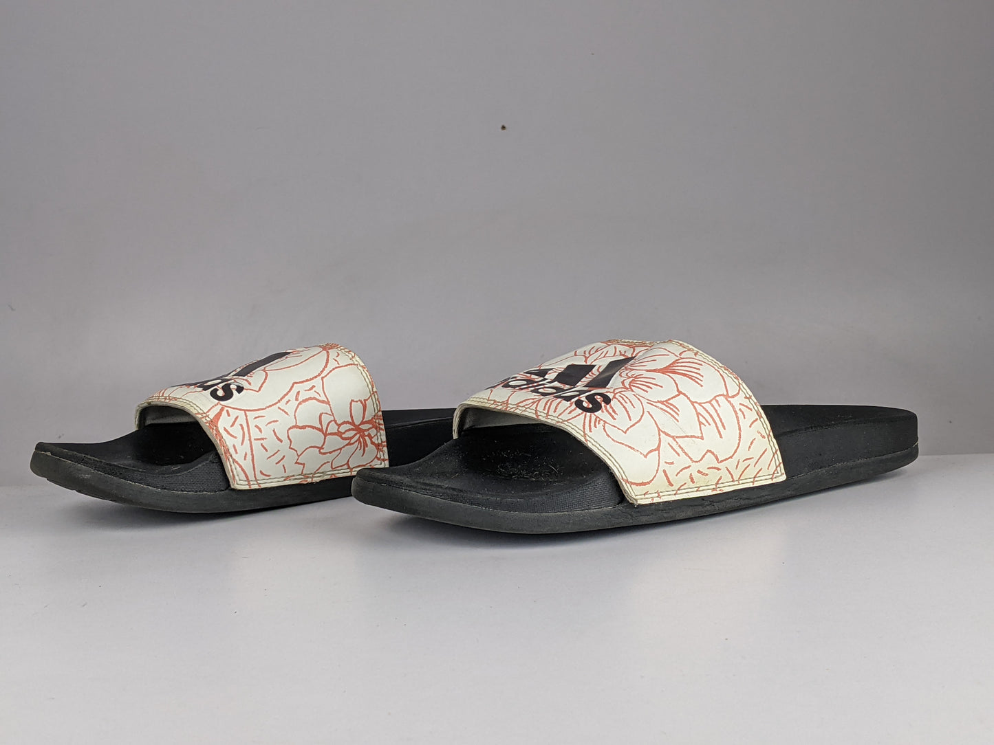 adidas Adilette Comfort Slides 'Floral Print'