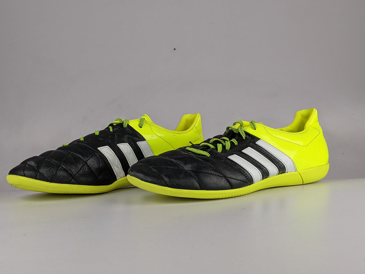 adidas Ace 15.3 IN 'Black/Green' (Slightly Damaged)