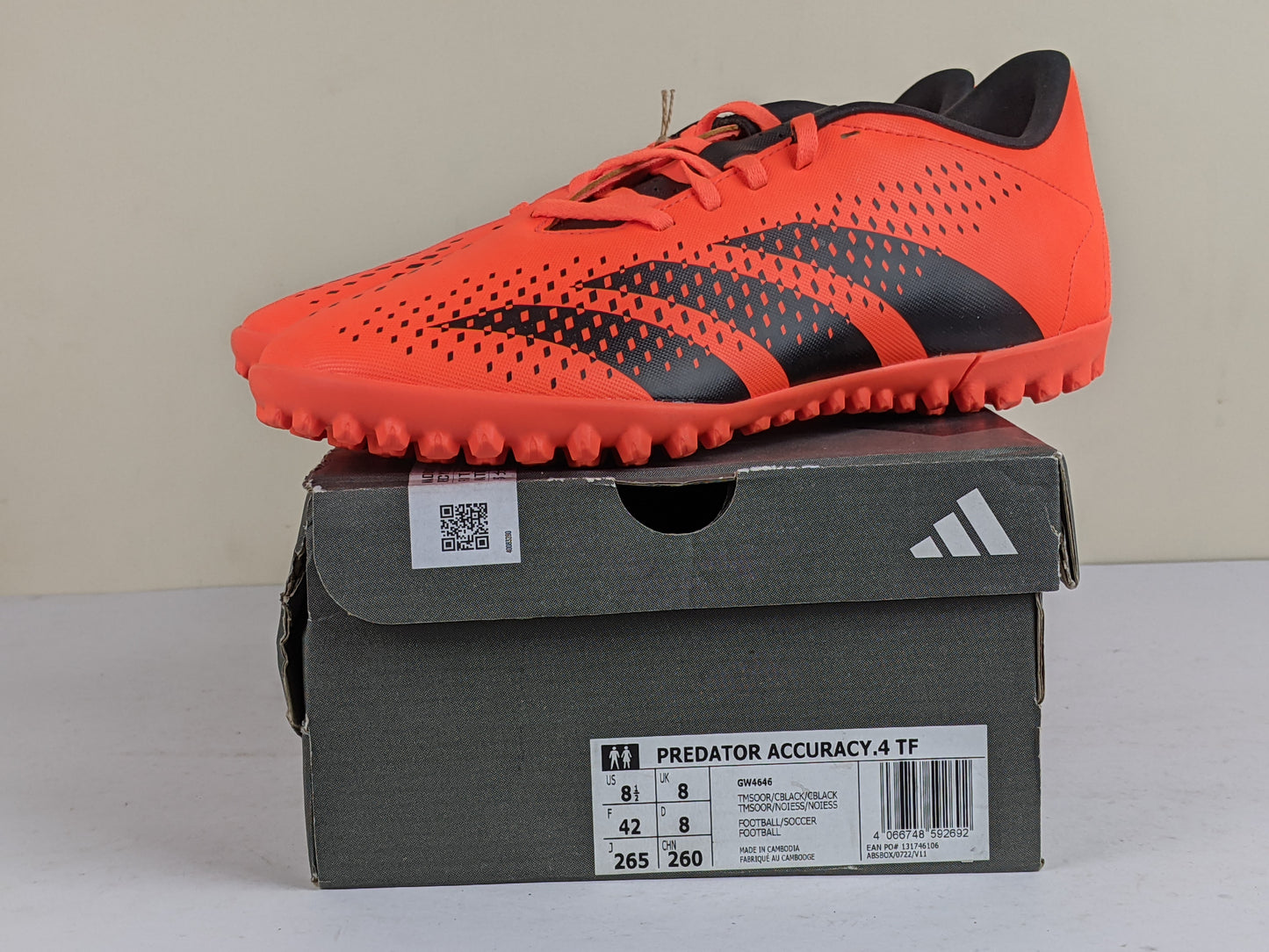 adidas Predator Accuracy.4 TF 'Team Solar Orange Core Black' (Brand New)