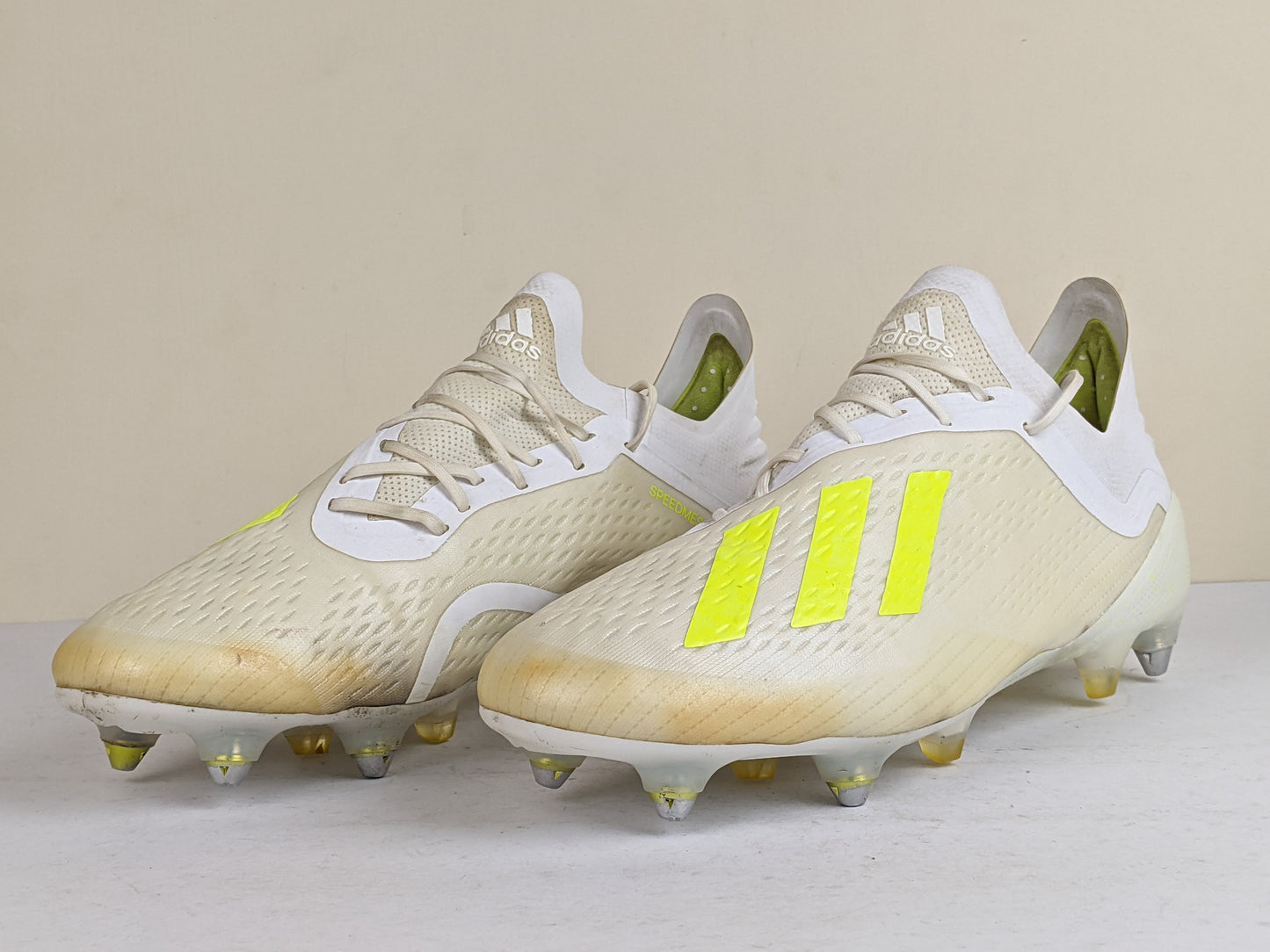 adidas X 18.1 FG/AG Virtuso - Footwear White/Solar Yellow