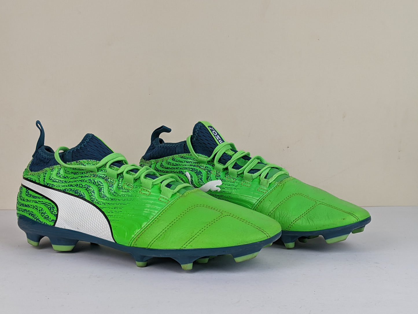 PUMA One 18.3 FG Frenzy Pack - Deep Lagoon/Green