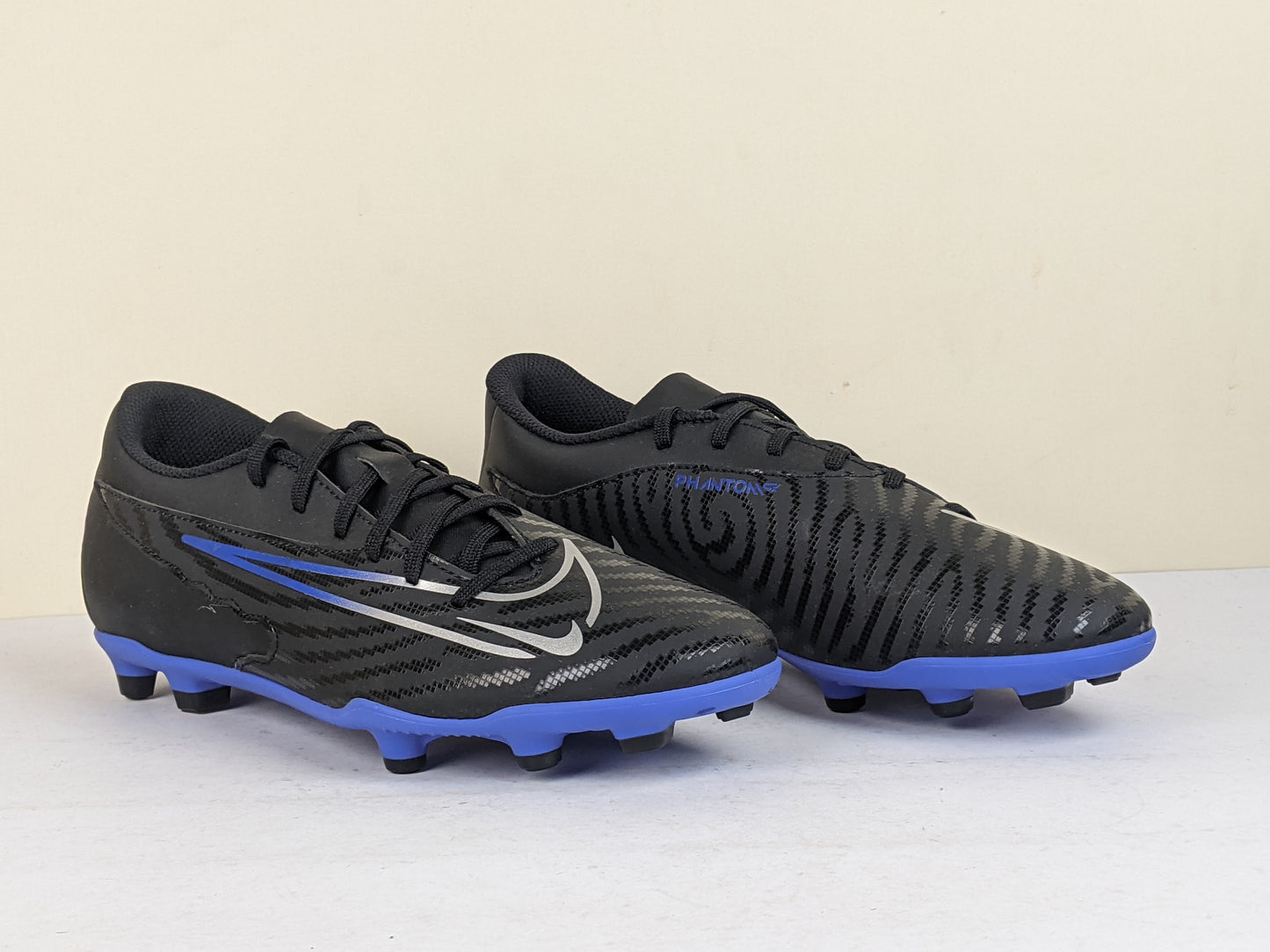 Nike Phantom GX Club MG Shadow - Black/Chrome/Hyper Royal (Brand New)