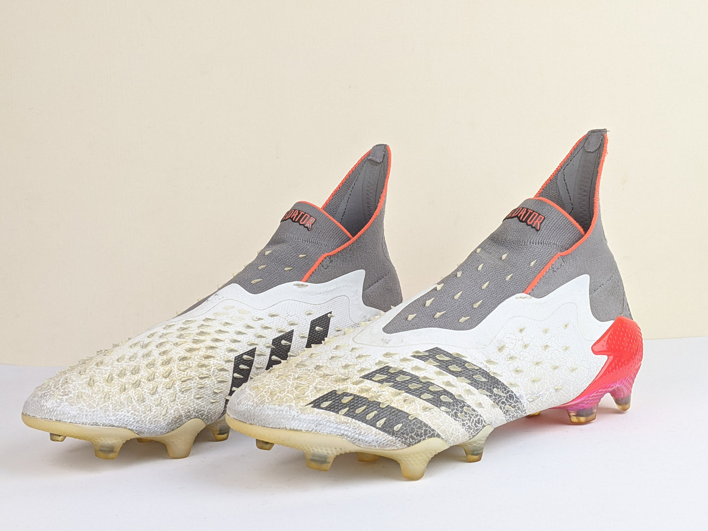 adidas Predator Freak + FG 'Demonskin - White Solar Red'