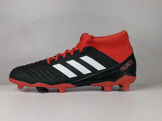 adidas Predator 18.3 FG/AG Team Mode - Core Black/Footwear White/Red Kids