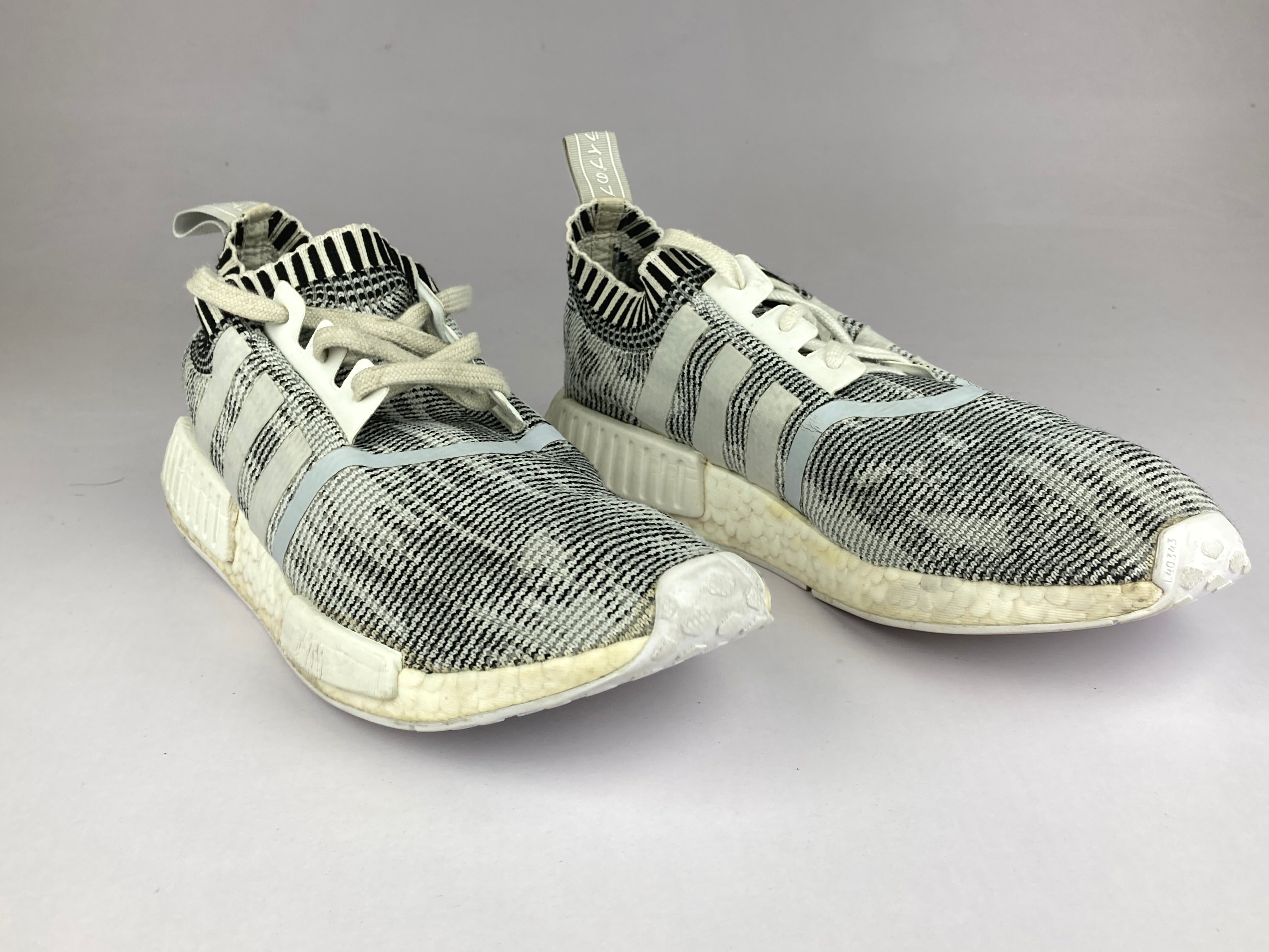 adidas NMD R1 Glitch Camo White Black by1911