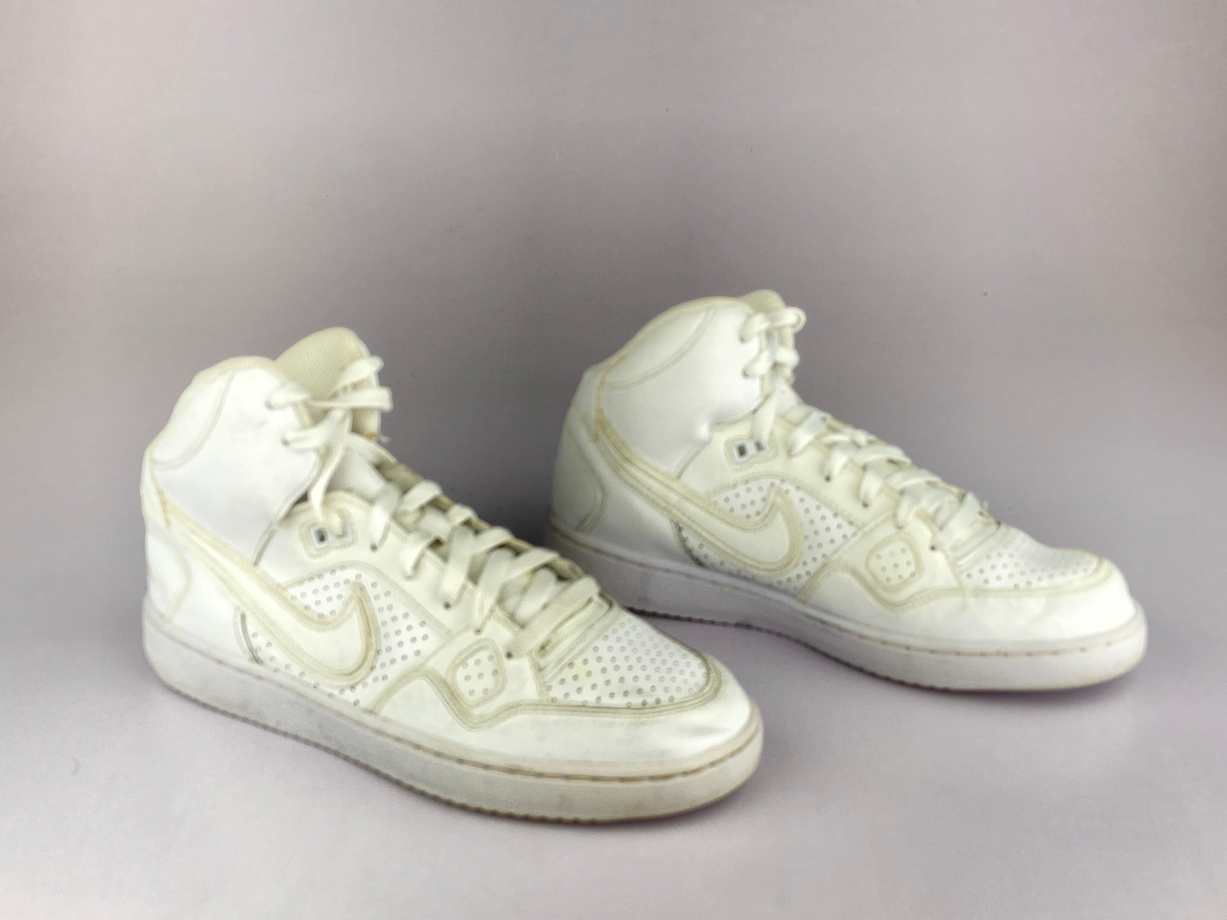 Nike Son of Force Mid Triple White 615158 109