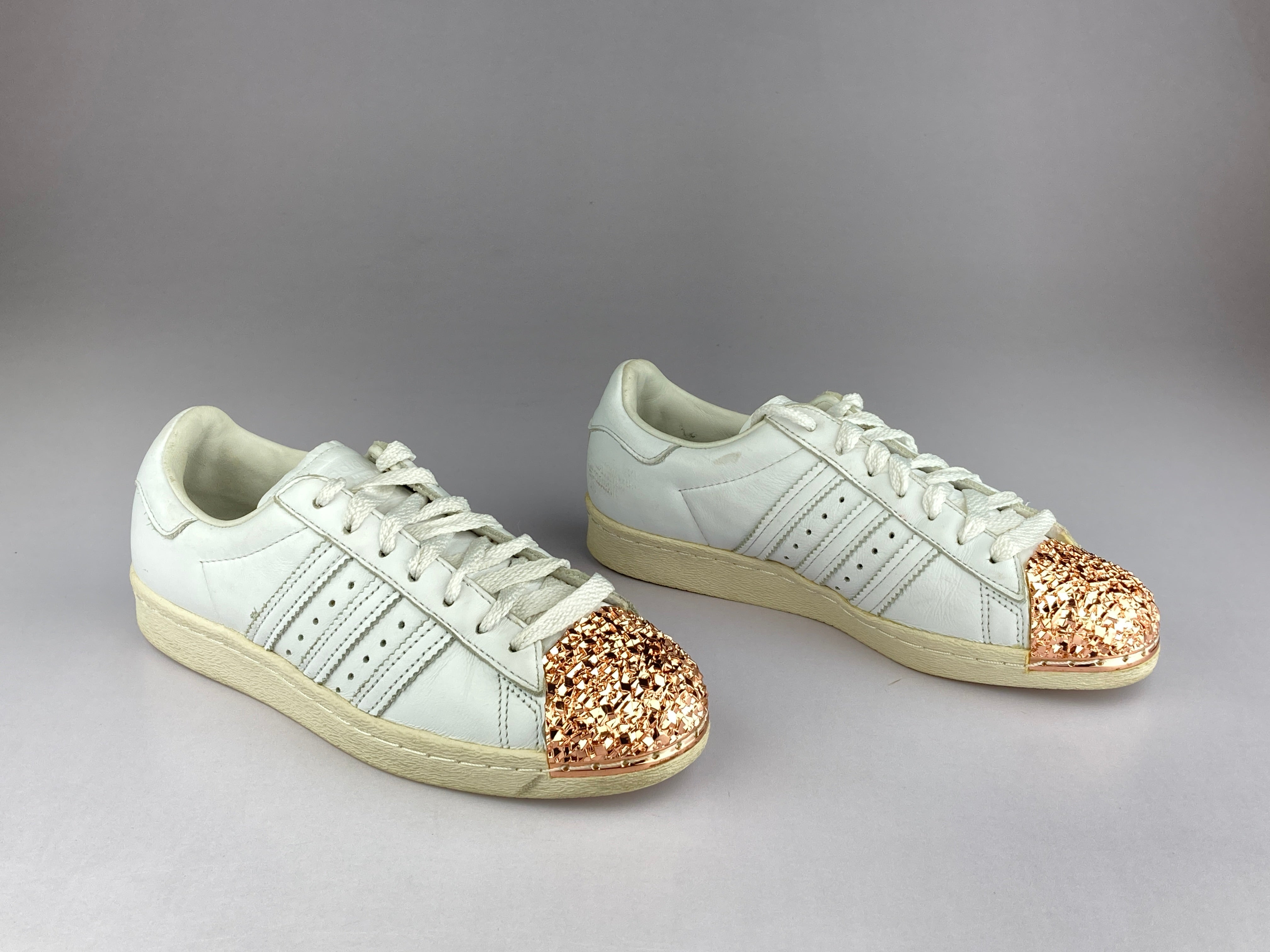 Adidas superstar copper toe hotsell